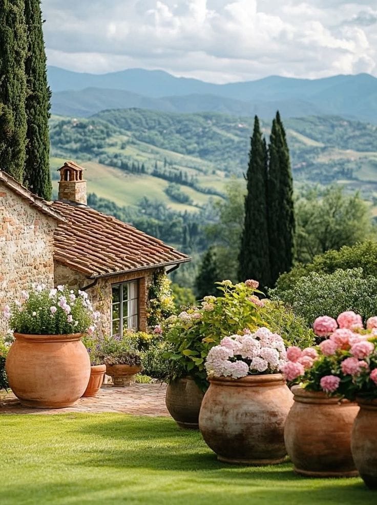 Macetas Barro Artesanales Flores Artesanal Olla Encanto Natural Diseno Patios Jardines